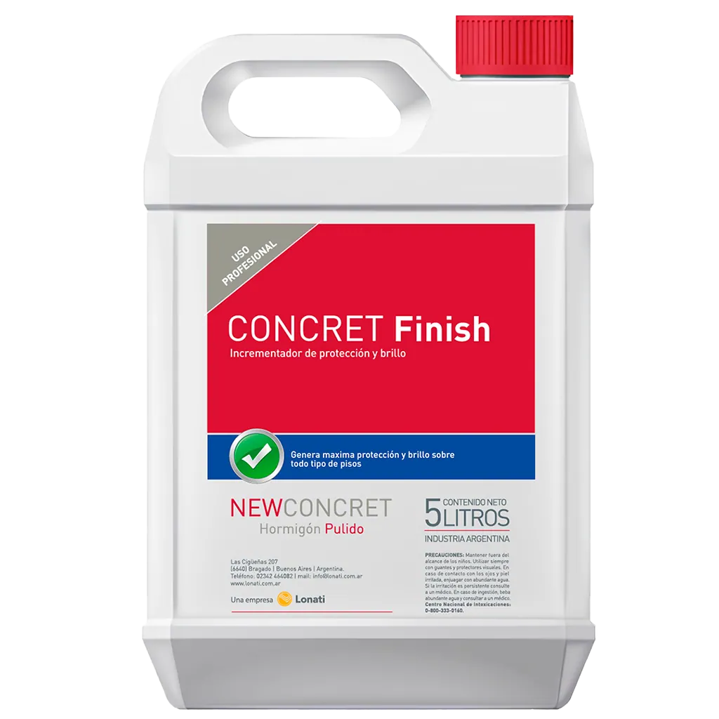 Bidón de Concret Finish